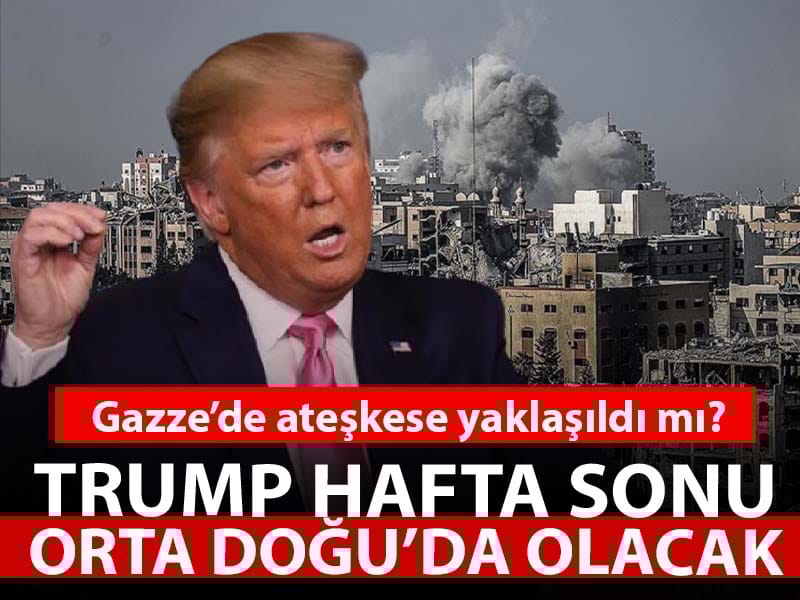 gazzede ateskese yaklasildi mi trump hafta sonu bolgede olacak z7wT4M2f
