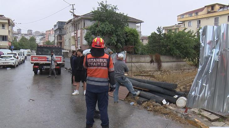 Sancaktepe’de toprak kayması! Çevredeki binalarda inceleme yapılacak
