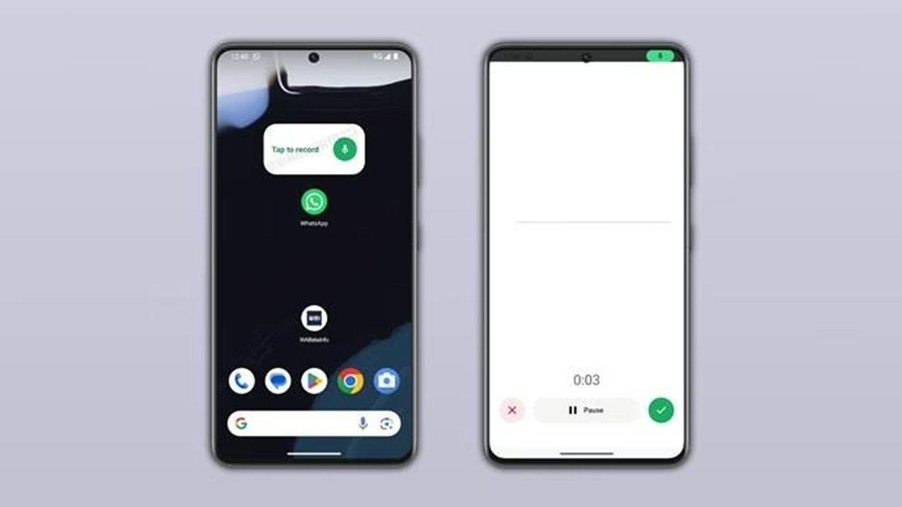 Sohbet penceresini açma devri kapanıyor: WhatsApp ana ekrandan çoklu sesli mesaj gönderme özelliğini test ediyor