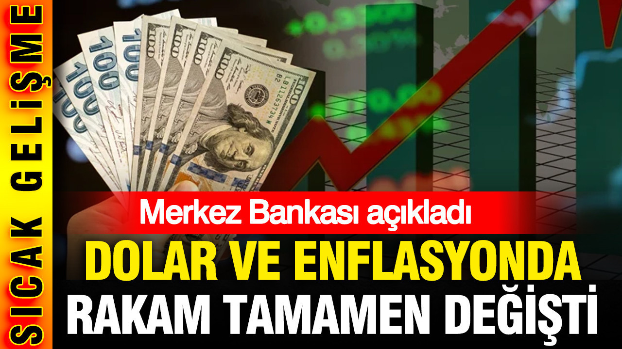 Merkez Bankası açıkladı: Dolar, enflasyon ve faiz tahminleri belli oldu Img